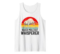 Naked Mole Rat Whisperer Lover Sand Puppy Retro Vintage Tank Top