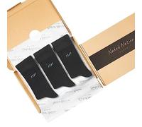 Naked Nation Luxurious Bamboo Socks, 3 Pairs, Soft Top, Breathable, Comfortable, Planet Friendly Gift Box, Dress Socks for Men & Women, British Brand, (Grey, L)