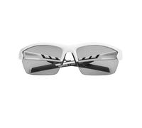 NAKED Optics Rush Unisex Sports Glasses Halfframe White/Photochrome