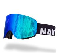 NAKED Optics Ski Goggles Men Ski Goggles Women Snowboard Goggles (TROOP EVO OTG Black, Without Bad Weather Glass)