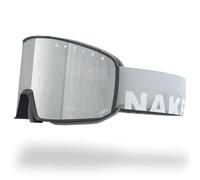 NAKED Optics The Solar Ski Goggles Men Ski Goggles Women Snowboard Goggles Ski Goggles Bad Weather Ski Goggles with Interchangeable Lenses (optional), Skiing Glasses, Ski Goggles Mirrored Women