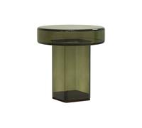 Naked Side Table H49 Bottle Green/Glass