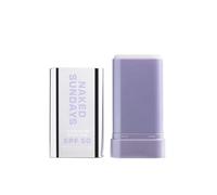 Naked Sundays Solar Stick SPF 50 Clear Glow, Unscented, Universal, Completely Transparent, for Face and Body, for All Skin Types, Fast and Clear Sun Protection, 1.7 g