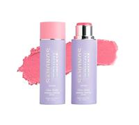 Naked Sundays SPF 50 Glow Balm Peptide-Infused Multi-Tasking Blush Stick for Cheeks, Lips & Eyes - Broad Spectrum Sunscreen with Zinc Oxide - 8g (Pink Pop)