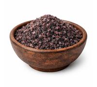 Naked Tree Himalayan Black Salt (Kala Namak) Granules 200g, Authentic Indian Rock Salt, Natural, Unrefined, Mineral-Rich. Ideal for Chaat, Salads, Fruit, Vegan Cooking & Ayurvedic Use