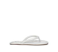 NAKED WOLFE Grenada leather thong sandals - White 36-37-38-39-40