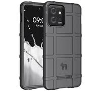 Nakedcellphone Case for Motorola ThinkPhone (2023), Special Ops Tactical Armor Rugged Shield Protective Cover [Anti-Fingerprint, Matte Grip Texture] - Black