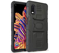 Nakedcellphone Hard Case with Stand for Samsung Galaxy XCover Pro (SM-G715) - Black