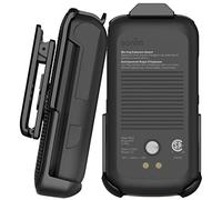 Nakedcellphone Holster for Sonim XP3plus 4G Flip Phone Belt Clip - Black
