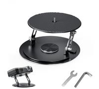 Nakelulu Desktop Projector Stand, 360° Rotation Projector Holder, Foldable Projector Mount With 1/4“ Screw, Compatible with Most Projectors for Home Cinema, Games Room and Office