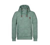 Naketano Supapimmel Men's Hoodie, Pine Green Melange (Camo), S