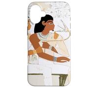 Nakht being embraced by his wife Ancient Egypt kemetic Art Case for iPhone 16 Plus