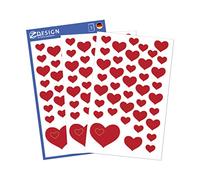 Naklejki papierowe Z Design Serca