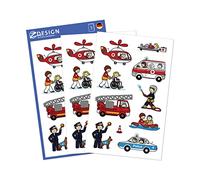 Naklejki papierowe Z Design Strazak policjant