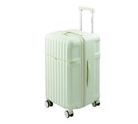 NAKURU Hardside Carry-On Luggage with Spinner Wheels, TSA Lock, Double Zippers, Thick PC Shell, Lightweight Travel Suitcase for Business, Weekend, and International Trips, Green, 20 inches, Modern