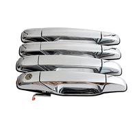 Nakuuly Exterior Chrome Door Handle 4 PCS Front Rear Driver & Passenger Compatible with 2007-2014 Cadillac Escalade Chevy Avalanche Silverado Suburban GMC Sierra Yukon OE # 22738722 22738721 20828258