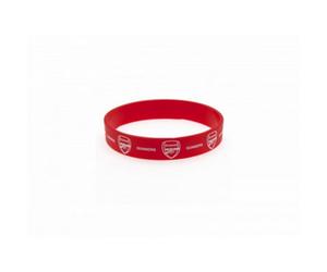 Nal Fc Official Football Silicone Wristband Red/white (One Size)