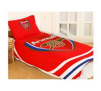 Arsenal FC Pulse Reversible Duvet & Pillow Case Set in Red Arsenal FC Red