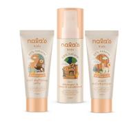 Nala’s Baby Tropical Blast Curl Jelly Moisturiser & Detangler Trio Bundle | 3-Step Nala's Kids Hair Styling Trio With Curl Jelly, Moisturiser & Detangler For Soft, Defined, Tangle-Free Hair