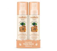 Nala’s Baby Tropical Blast Detangler & Leave-In Conditioner 2 x 150ml | Twin Pack | 99% Natural Kids Detangling Spray | Argan, Shea & Coconut Oil | All Hair Types | Vegan