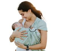 Nalakai Baby Sling Carrier - Bamboo and Linen Baby Wrap Carrier for Newborn and Toddler