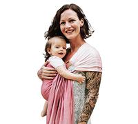 Nalakai Baby Sling Carrier - Bamboo and Linen Baby Wrap Carrier for Newborn and Toddler