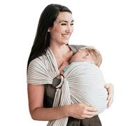 Nalakai Baby Sling Carrier - Bamboo and Linen Baby Wrap Carrier for Newborn and Toddler