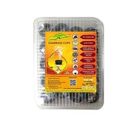nalAmudhu Premium Sambrani Dhoop Cup, Black | Long Lasting Aroma for Prayer, Puja, and Meditation | Laden Loban Incense for Relaxation and Stress Relief | 12 Cups