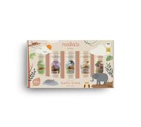 Nala's Baby Bath-Time Gift Set | Body Wash & Shampoo, Nighttime Oil, Bubble Bath, Body Lotion, Conditioner | Award-Winning | Dermatologically-Tested and Paediatrician-Approved | Vegan | Nalas Baby