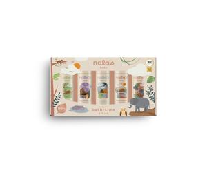 Nala's Baby Bath-Time Gift Set | Body Wash & Shampoo, Nighttime Oil, Bubble Bath, Body Lotion, Conditioner | Award-Winning | Dermatologically-Tested