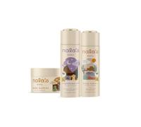Nala's Baby Skin Bundle | Body Butter, Body Lotion, Nighttime Oil | Award-winning | Dermatologically-tested and Paediatrician-approved | Tear-Free | Soothing Oat and Shea Butter | Vegan | Nalas Baby