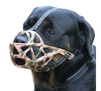 NALEINING Dog Muzzle, Anti-tearing, Anti-barking, Allows Drinking, Professional Pet Muzzle (X-Large,Camouflage Green)