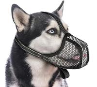NALEINING Dog Muzzle, Lightweight Anti-tearing and Chewing Muzzle Cover, for Small Medium Large Dogs (Medium)