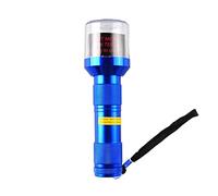 NALEINING Electric Grinder, Creative Flashlight Shape, A Good Tool for Crushing Tobacco Leaves, Herbs and Spices. (Blue)