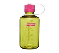 Nalgene 16oz Narrow Mouth Water Bottle, BPA-Free USA Made - Endive + Fuchsia