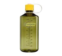 Nalgene | 1L Narrow Mouth Tritan Sustain | Oil Green - Freesia Cap 1L
