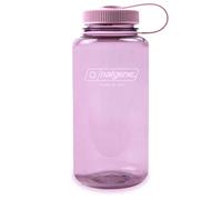 Nalgene Sustain Tritan BPA-Free Water Bottle Made with Material Derived from 50% Plastic Waste, 32 OZ, Wide Mouth, Cherry Blossom