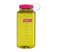 Nalgene | 1L Wide Mouth Tritan Sustain | Endive - Fuchsia Purple Cap 1L