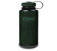 Nalgene Monochrome BPA-Free Recycled Reusable Water Bottle for Backpacking, Hiking, Gym - 32 oz Shatterproof Jade