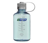 Nalgene Sustain Tritan BPA-Free Water Bottle Made with Material Derived from 50% Plastic Waste, 16 OZ, Narrow Mouth, Seafoam