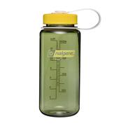 Nalgene | 500ml Wide Mouth Tritan Sustain | Oil Green - Freesia Cap 500 ml