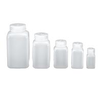 Nalgene - Cuboid Wide Neck Bottle size 250 ml - Hals Ø 34 mm, transparent