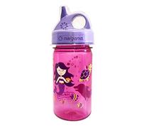 Nalgene Grip-n-Gulp Water Bottle Pink Mermaid 0.35 L