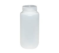 Nalgene HDPE Wide Mouth Packaging Bottle, 32oz/1000ml (case of 50)