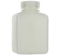 Nalgene - Rectangular Wide Neck Bottles size 250 ml - Hals Ø 30 mm, transparent