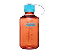 Nalgene Leak Proof Tritan BPA-Free Water Bottle - 16 oz Narrow Mouth - Made in The USA for Outdoor Use & Daily Hydration - Thrill & Motion (Flame)