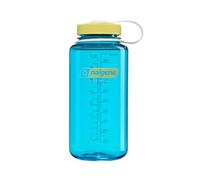 Nalgene Leakproof Tritan BPA Free Water Bottle - 950ml Wide Mouth - Made in the USA for Outdoor Use & Daily Hydration - Thrill & Motion (Blue Atoll)