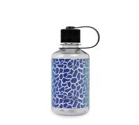 Nalgene Sustain Tritan BPA-Free Water Bottle Made with Material Derived from 50% Plastic Waste, 16 OZ, Narrow Mouth, Rainbow Giraffe