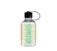 Nalgene Narrow Mouth Sustain Tritan Bottle 16oz/0.5L Clear/Rainbow Snake Print