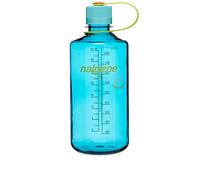 Nalgene Narrow Mouth Sustain Tritan Bottle - Rainwater, 500ml / 16oz NM Reusable Eco Friendly Everyday Drinking Drink Flask Vessel Canteen Water Juice Storage Store Recycle Plastic BPA Free